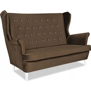 Sedací souprava Sedací souprava ušák Diana – pohovka, křesla, pufy – komplet Family Meble