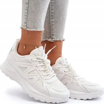 Dámské tenisky Dámské sportovní boty sneakers bílé šněrovací Big Star NN274A084 41