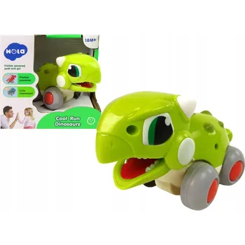 Figurka Dinosaurus na kolečkách Zelená figurka