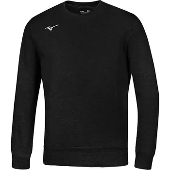 Pánská mikina Pánská sportovní mikina Mizuno Mizuno Terry Crew(M) / Black Velikost: XXL