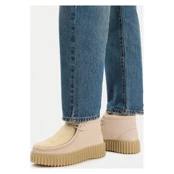 Pracovní obuv Kotníková obuv Clarks Torhill Moss 26182914 Béžová 41