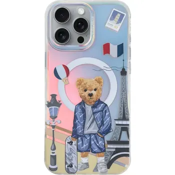 Pouzdro na mobilní telefon Pouzdro ZUCK BEAR Darnell Paris MagSafe iPhone 16 Pro