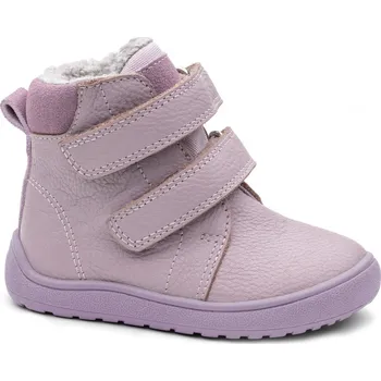 Dívčí zimní obuv PROTETIKA ZIMNÍ BAREFOOT OBUV BEKA LILA S MEMBRÁNOU (25) - 8585063853784