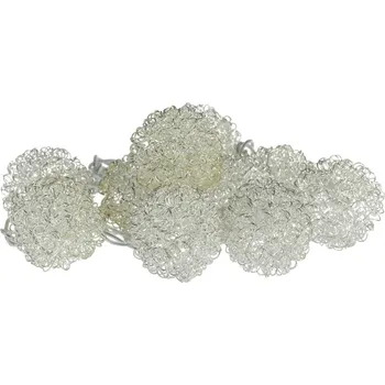 Vánoční LED řetěz Retlux RXL 493 girlanda kuličky, 10 LED WW