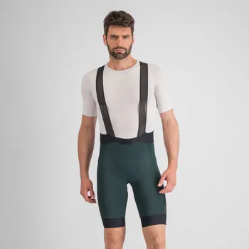 Cyklistické kalhoty SPORTFUL Cyklistické kalhoty krátké s laclem - SUPERGIARA - zelená M
