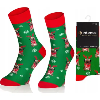 Pánské oblečení Ponožky Intenso 1887_S17 vícebarevné velikost 41-43