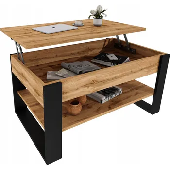 Konferenční stolek Konferenční stolek möbelkap obdélníkový 92 x 54,2 x 45 cm dub wotan