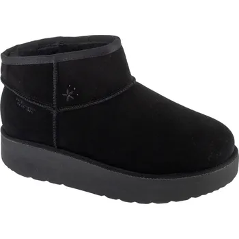 Dámské tenisky Černé dámské válenky na platformě Skechers Slip-Ins: Keep Cozy 169143-BBK Velikost: 36