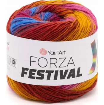 Příze YarnArt Forza Festival 2906 (100g/420m) Příze na ponožky