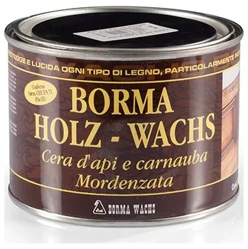 Olej na dřevo Borma Holz-Wachs pasta vosk 500 ml