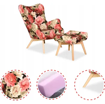 Křeslo Křeslo ušák Family Meble vícebarevné