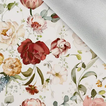 Softshell zimní Suzi zahrada bílá