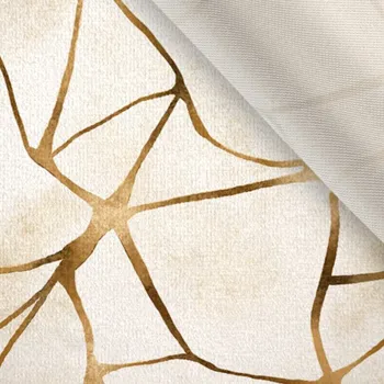 Látka samet/velvet Doris mramor bílý