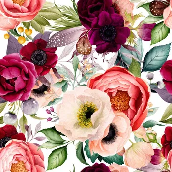 Látka softshell zimní - romance se šedým fleecem