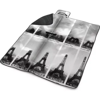deka Sablio Plážová deka Eiffelova věž stavba: 200x140 cm