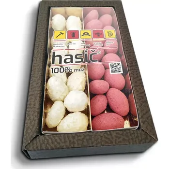Čokoláda Sablio Mandle v čokoládě Hasič - 2x 80g