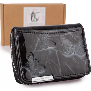 Peněženka Jennifer Jones dámská peněženka z pravé kůže černá