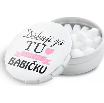 Bonbon Sablio Mentolky Děkuji za tu nejlepší babičku: 3 ks