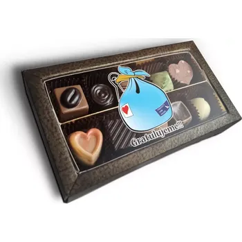 Bonboniéra Sablio Pralinky Gratulujeme!!! 2 - 10 ks pralinek