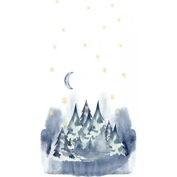 Látka kočárkovina PANEL B 55x105 winter forest