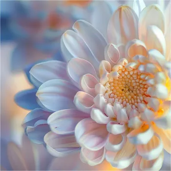 Panel z nepromokavého polyesteru 49x49 letní květiny 5