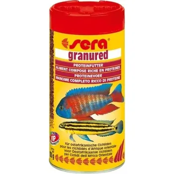 Krmivo pro rybičky SERA Sera základní krmivo pro dravé cichlidy Granured 250ml