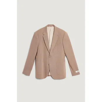 Pánské sako SAKO GANT TWO-TONE JERSEY PIQUE BLAZER KHAKI MEL