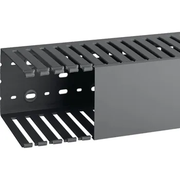 kabelová chránička IBOCO Kanál T1 100X125 G 01138 rozvaděčový včetně víka šedá délka 2m I-T1 100X125 G 01138