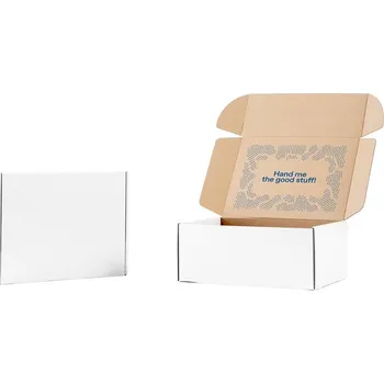 Archivační box Poštovní krabice 200x260x105 mm / bílá / VN / Z