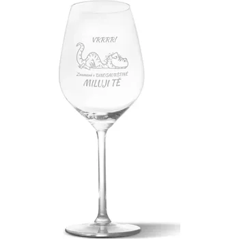Víno Sablio Sklenička na víno Dinosaurus: 49 cl