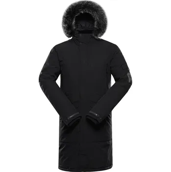 Pánský kabát Pánský zimní kabát s membránou ptx ALPINE PRO WUSS černá XL