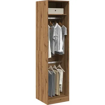 Příborník a kredenc zahrada-XL Šatní skříň dub artisan 50 x 50 x 200 cm kompozitní dřevo 3307791