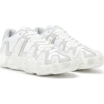 Dámské tenisky TENISKY DIESEL GRIFFE S-D-GRIFFE LOW SNEAKERS BRIGHT WHITE/GRAY VIOLET