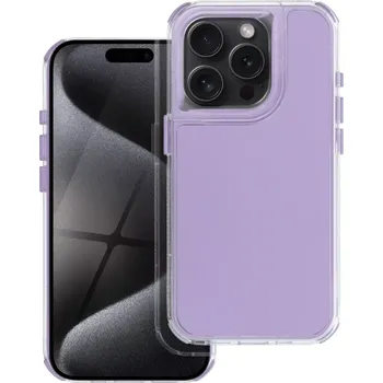 Pouzdro na mobilní telefon Pouzdro CASE Matrix na Apple iPhone 15 Pro - Fialové