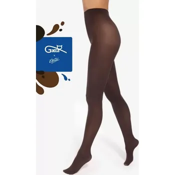 Dámské punčochy Punčocháče z mikrovlákna Gatta & E.Wedel 40 den vel. 5-XL dark choco