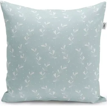 Polštář Sablio Polštář Bílé lístky - 50x50 cm