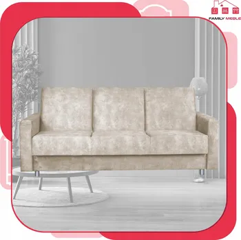 Pohovka Pohovka Alice rozkládací pohovka na spaní bonell postel Family meble béžová