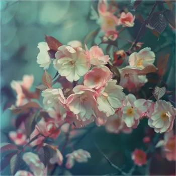 Panel z nepromokavého polyesteru 49x49 letní květiny 2