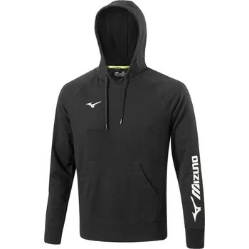 Pánská mikina Pánská sportovní mikina Mizuno Terry Hoodie(M) / Black Velikost: M