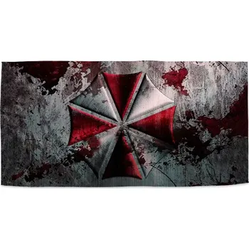 Osuška Sablio Ručník Resident Evil Umbrella Corporation Steel - 50x100 cm