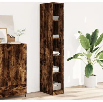 Příborník a kredenc zahrada-XL Šatní skříň kouřový dub 30 x 50 x 200 cm kompozitní dřevo 3307706