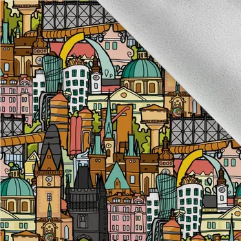 Látka softshell zimní I love Czech Republic by Takoy®