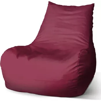 Sedací pytel Sablio Sedací vak Bean Vínová - 100 x 90 x 45 cm