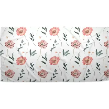 Osuška Sablio Ručník Romantické pryskyřníky - 50x100 cm