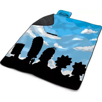 deka Sablio Plážová deka Cartoon 2: 200x140 cm