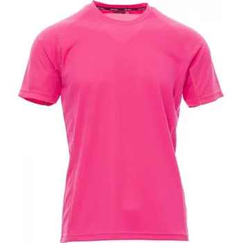 Payperwear Pánské technicko-sportovní tričko Runner s raglánovými rukávy Barva: růžová fluorescetní, Velikost: L