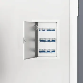 Obklad Přístupový panel Bílá 63 x 33 x 3 cm Ocel IM_42010253