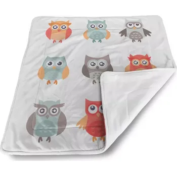 deka Sablio Deka pro miminko Sovy 2 - 80x100 cm