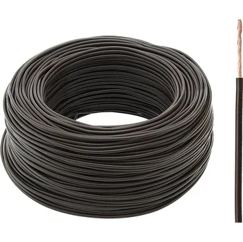 elektrický kabel Elektrický vodič 1x1,0 mm? hnědý