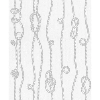 Tapeta RASCH | Vliesová tapeta na zeď Unsere Besten 429169 | 0,53 x 10,05 m | bílá, šedá + Bílá, šedá vliesová tapeta na stěnu 429169 v rozměru 0,53 x 10,05 m